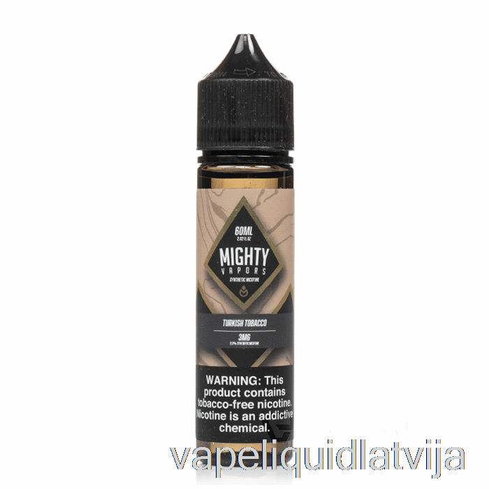 Turku Tabaka - Spēcīgi Tvaiki - 60ml 0mg Vape šķidrums